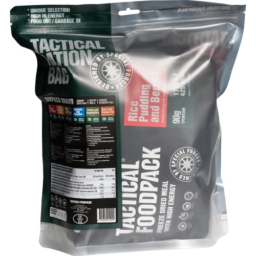 Tactical Foodpack Sixpack Bravo - Notfallnahrung 6 Mahlzeiten + Heater Bag - 12019 kJ / 2872kcal - Bis 2030 haltbar - Survival Food Prepper Outdoor Notfall Nahrung