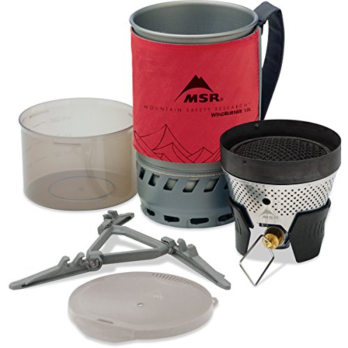 MSR WindBurner - Windsicheres Kochersystem - 1 Liter (rot)